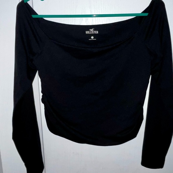 Hollister Tops - Hollister Women's Elegant Black Blouse
